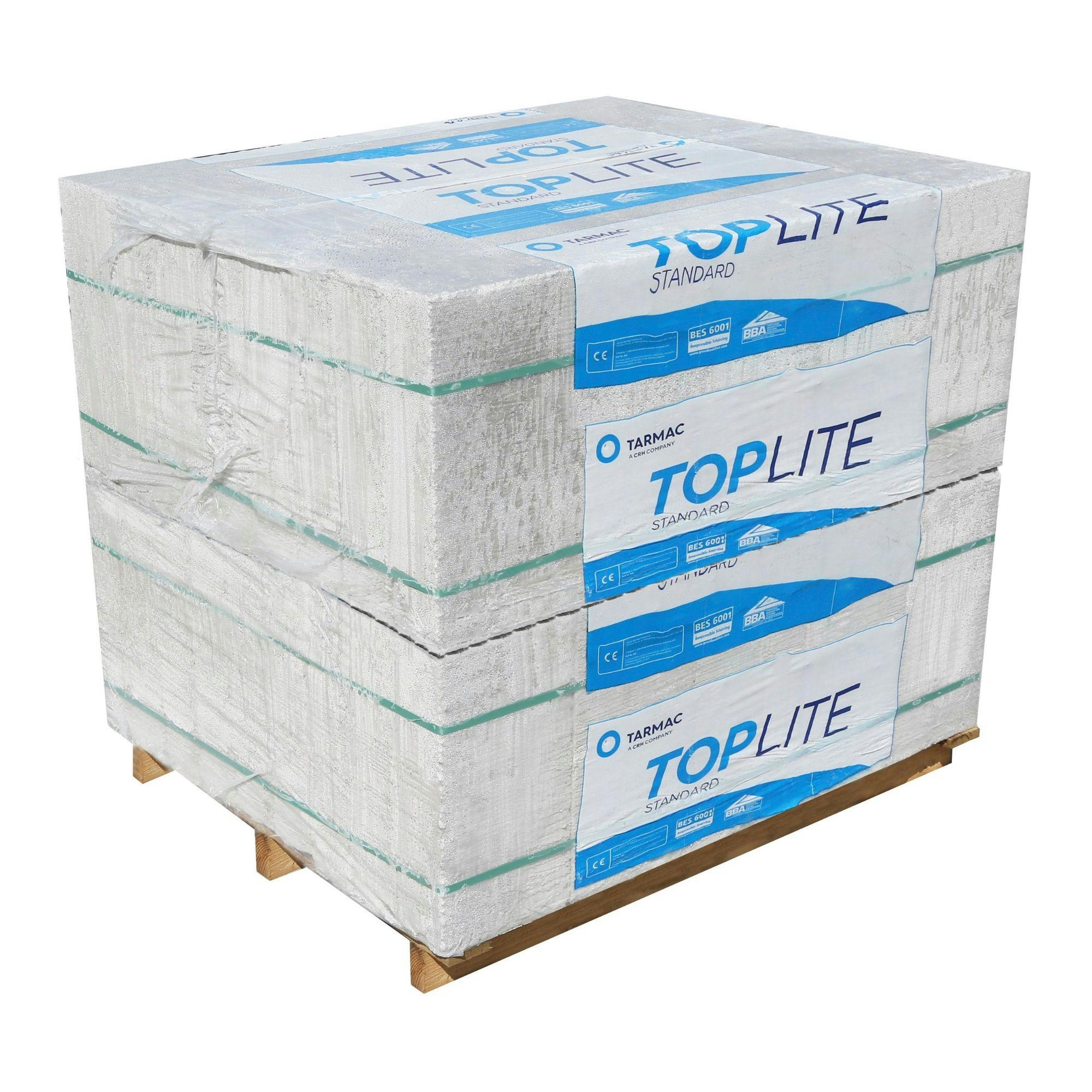 Tarmac Toplite Gti Aircrete Concrete Block (L)440mm, Pack Of 90