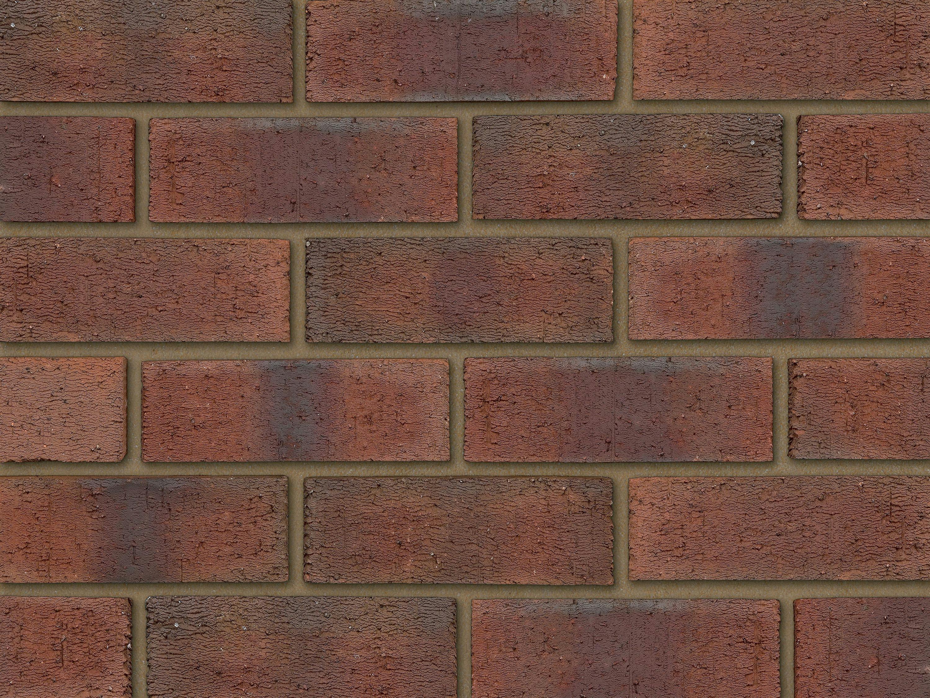 Ibstock Brick Aldridge New Burntwood Red Rustic 73mm 