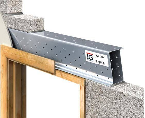 IG Solid Heavy Wall Lintel HD BOX100 150mm High 750mm