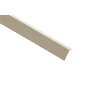 Wickes PVC Angle Moulding - 25 x 25 x 2400mm