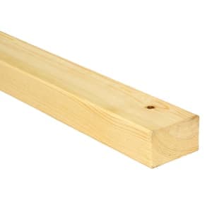 Wickes FSC Certified Yellow Studwork CLS Untreated Timber Wood - 38x63x2400mm