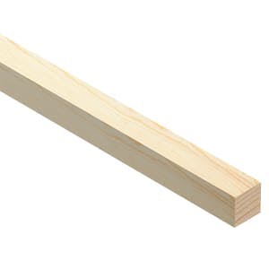 Cheshire Mouldings Clear Pine PSE Stripwood 2.4m 12 x 12mm