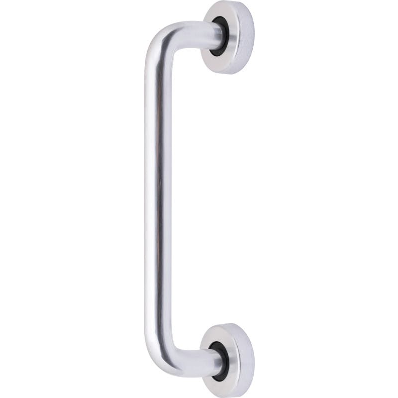 Eclipse D Shape Aluminium Pull Handle 225mm in Silver