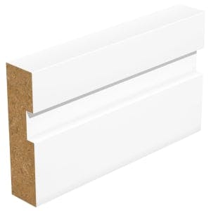 Wickes Grooved Square Edge MDF Architrave - 18 x 69 x 2100mm - Pack of 5