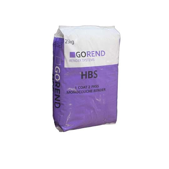 GoRend HBS Monocouche Render 25kg - White GR-HBS-WHITE