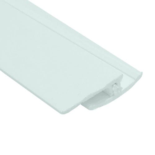 Antimicrobial PVC Hygiene Cladding Two Part Vinyl Floor Trim - 3mtr Green