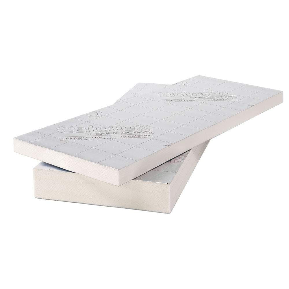 Celotex 50mm Cavity Wall Insulation Board CW4050 1.2m x 450mm - 5.94m2 Pack PIR 10022475