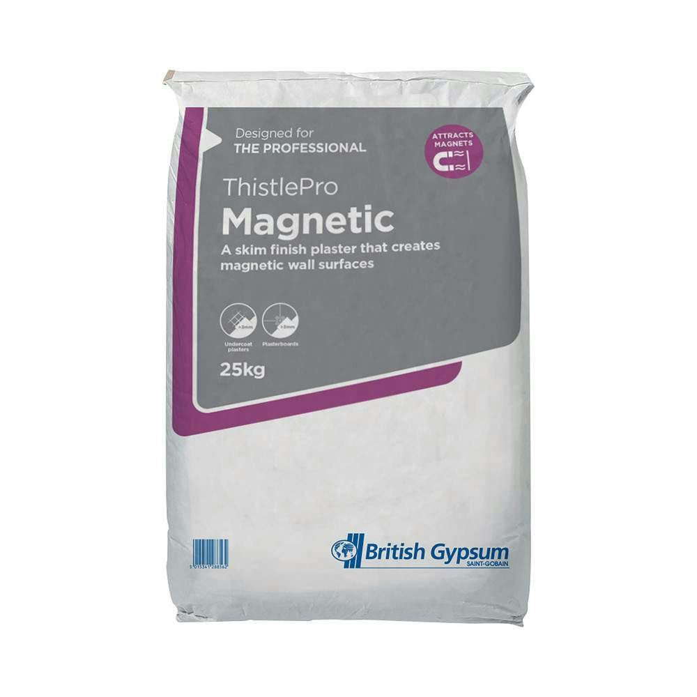 ThistlePro Magnetic Plaster - 25kg Grey 5200648403