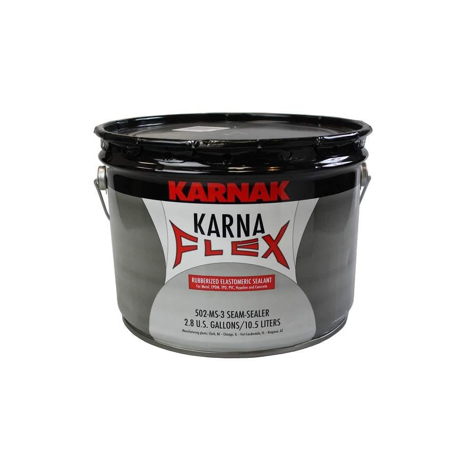 Karnak Karna-Flex Black Elastomeric Sealant For EPDM - 10.5 litres KARNAFLEXB10.5