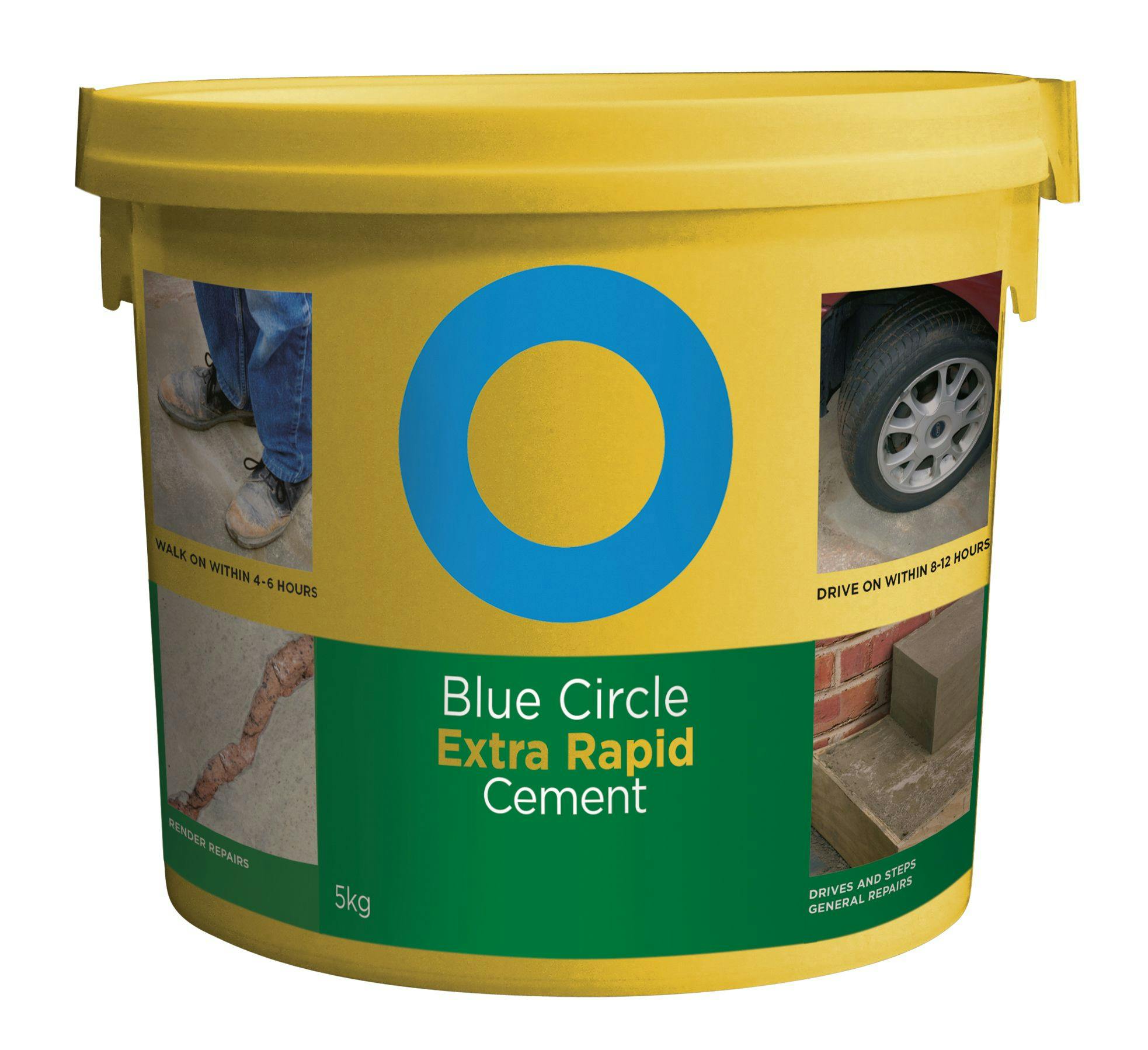 Blue Circle Extra Rapid Cement, 5Kg Tub