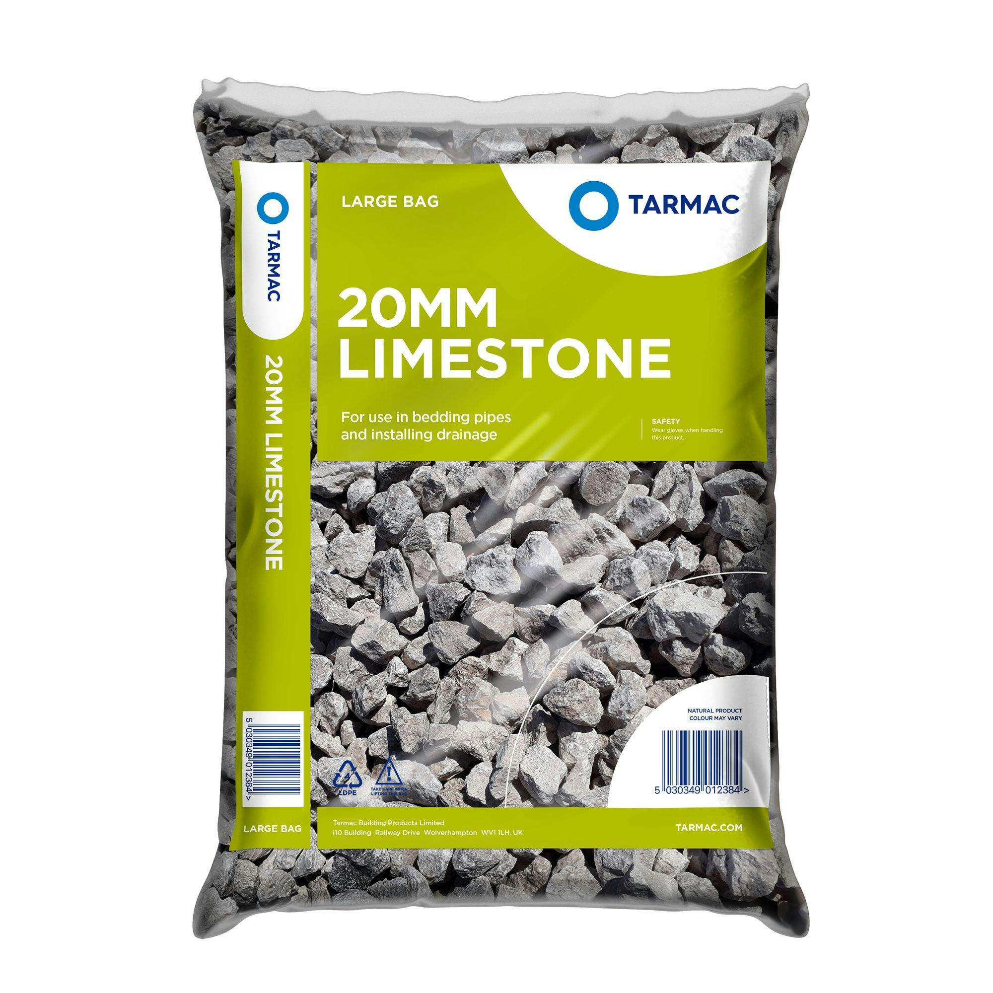 20mm Limestone Chippings, Large Bag